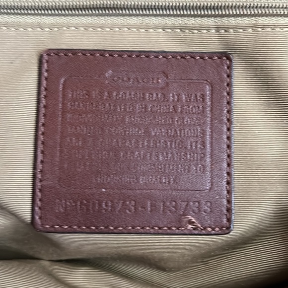 Vintage Coach Tote Bag / Satchel - Picture 5 of 5